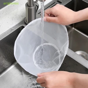 1 Túi Lưới Lọc Sữa Đậu Nành / Cà Phê / Sữa Đậu Nành Bằng nylon Có Thể Tái Sử Dụng