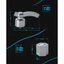 Xzm] Phụ Kiện Tay Cầm Van Vòi Nước Hình Tam Giác Nhỏ Mở Nhanh Cho Bồn Rửa Rau Củ