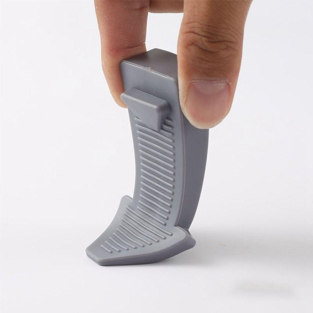 Giá đỡ sàn WOODNEST, Tấm bảo vệ tường Nút chặn cửa chống va chạm, Ngăn chặn cửa silicon cố định chống trượt Phòng ngủ