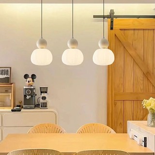 AIMI Đèn Chùm Ăn Đèn Trần Bắc Âu Nhà Phòng Khách Phòng Ngủ Đầu Giường Đèn Thanh Cafe Đèn Treo Trang Trí Đèn Thả Bàn Ăn