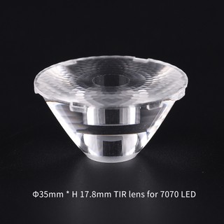 Ống kính TIR cho XHP70.2 XHP70.3 HI, GT FC40, đường kính 35mm, cao 17,8mm