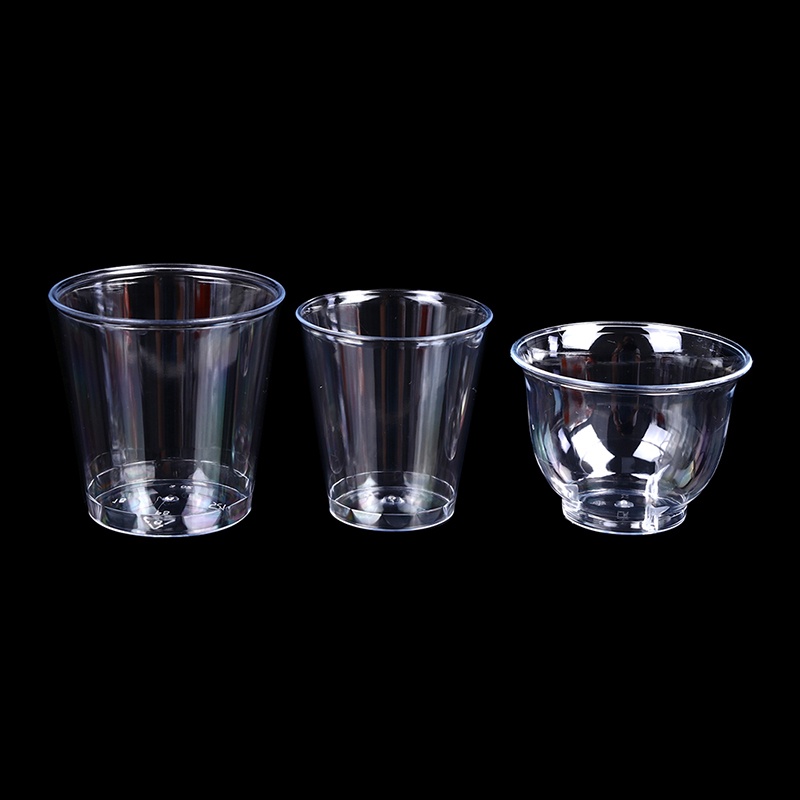 Ziyulinyuk 30 / 36 / 50 Chiếc Kính Bắn Nhựa Trong Suốt Thạch Cốc Plastique Tumblers EN