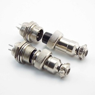 1x GX12 12mm M12 Loại Đai Ốc Cắm 2 / 3 / 4 / 5 / 6 Pin Lõi Hàng Không Nam Nữ Kết Nối Ổ Cắm Điện Bảng Dây Bộ Chuyển Đổi Cáp Tròn F3 @ VN