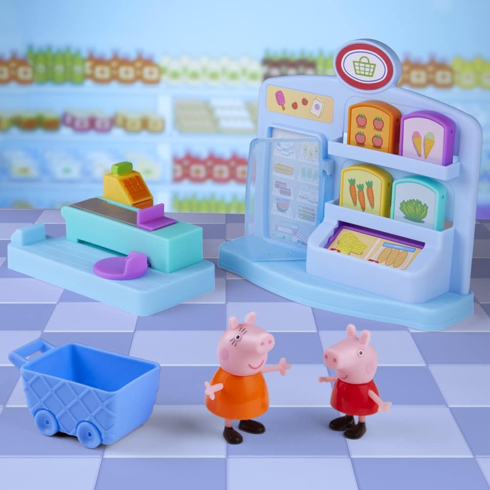 Set 8 Mô Hình Đồ Chơi Siêu Nhân peppa pig 'S adventures