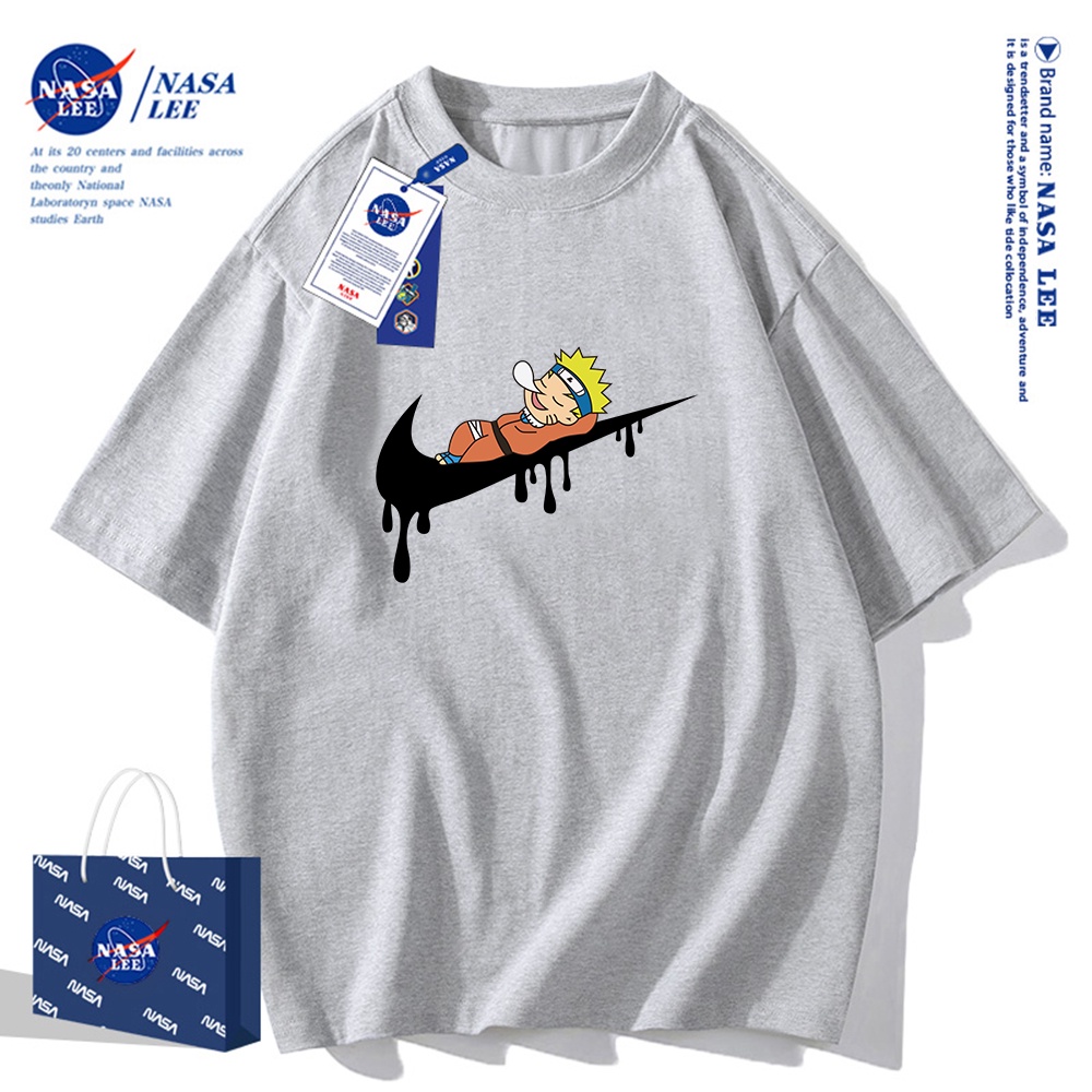 Nasa Áo Thun cotton Tay Ngắn Dáng Rộng Thời Trang Mùa Hè 2023