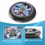 2 Chiếc 100Mm Xe Tay Ga Thay Thế Bánh Xe Có Vòng Bi Đóng Thế Xe Tay Ga Pu Bánh Xe Cho Xe Ô Tô Rocking, Ô Tô Cực, Xe Tay Ga