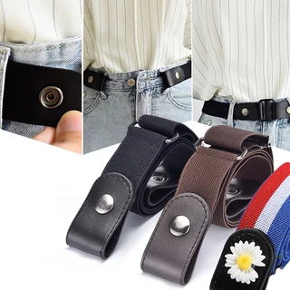 Thắt lưng thun bằng vải chun co giãn có nút bấm tiện lợi -joyhome_official