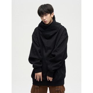 Áo hoodie nam cao cổ phong cách ninja dáng rộng hoodie cao cổ nam nữ oversize hàng đẹp chất cực dày ấm New trend 2023