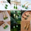 ❤ Bông Tai Chính Hãng Hình Giọt Nước Bằng Đá Thiên Nhiên Phong Cách Cổ Điển Thời Trang Cho Nữ