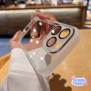 Ốp Điện Thoại Dẻo + Miếng Dán Bảo Vệ camera Cho infinix hot 40 pro 30 20 10 lite zero 30 spark go 2024 20 pop 8 smart 5 6 plus