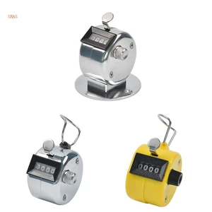 Shas Máy Đếm Số Cầm Tay mini Bằng Kim Loại Với Giá Đỡ Cho Người Chơi Thể Thao Hàng Hóa Chất Lượng Cao