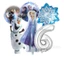 ST2 6 Cái / bộ Frozen Elsa Công Chúa Olaf Trang Trí Tiệc Sinh Nhật Chủ Đề loạt Phim Nhôm Bóng Bay Bộ TS2