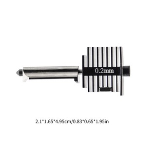 EZ cho Bambu Lab A1 Mini 0 4mm Vòi phun Hotend Bộ máy in thép cứng Phần vòi phun đầu nóng