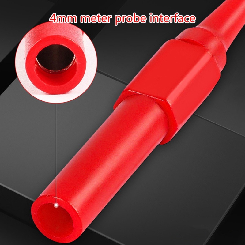 Đầu dò xuyên dây POP Đồng hồ vạn năng Đầu dò lưng Thử nghiệm Pin Dây xuyên kim