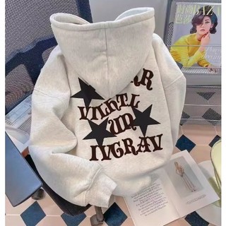 Áo Khoác hoodie áo khoác nữ zip hoodie chic fashionable Chất lượng cao