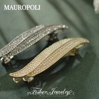 Mauropoli [Sẵn Sàng] Phong Cách Sáng Tạo Phiên Bản Hàn Quốc ins Lá Ngọc Trai Kẹp Tóc Phiên Bản Hàn Quốc Ngọt Ngào Nhỏ Tươi Nổ Kẹp Mùa Xuân Kẹp Phụ Kiện Tóc Top Clip