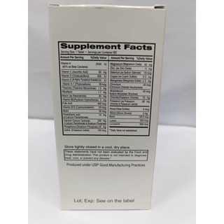 Century A Thru Z Multivitamin Adults (60 viên), bổ sung vitamin và khoáng chất.