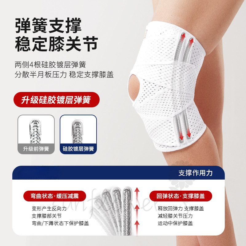 Miếng đệm đầu gối chuyên nghiệp Nam thể thao Đầu gối nữ Khớp chạy bộ Vỏ bảo vệ thoáng khí