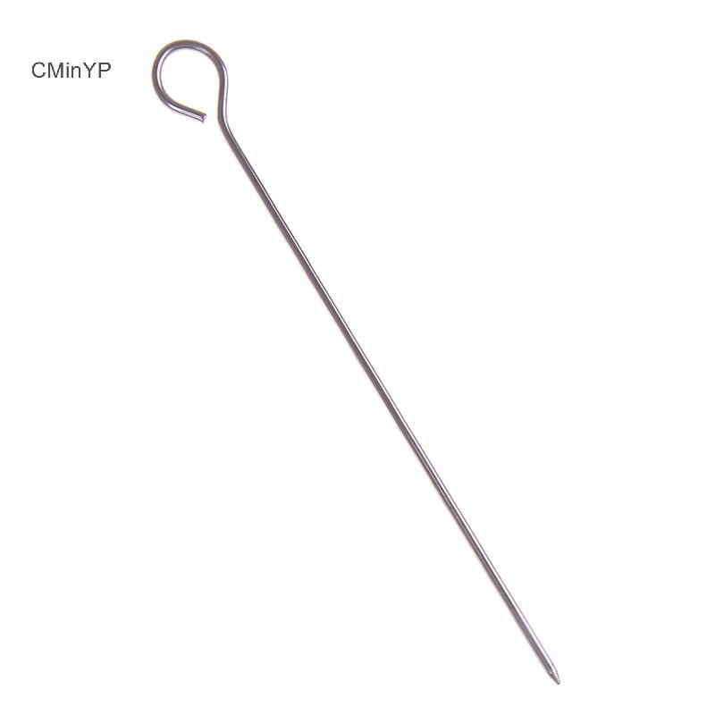 Cyp 10 miếng xiên thịt ngỗng nướng tròn thép không gỉ BBQ vinh quang
