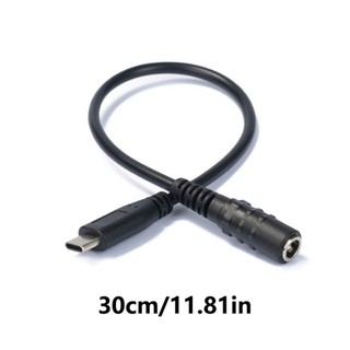 CLII Type C USB C sang DC5521 5 5x2 1mm Đầu nối nguồn nữ cho điện tử
