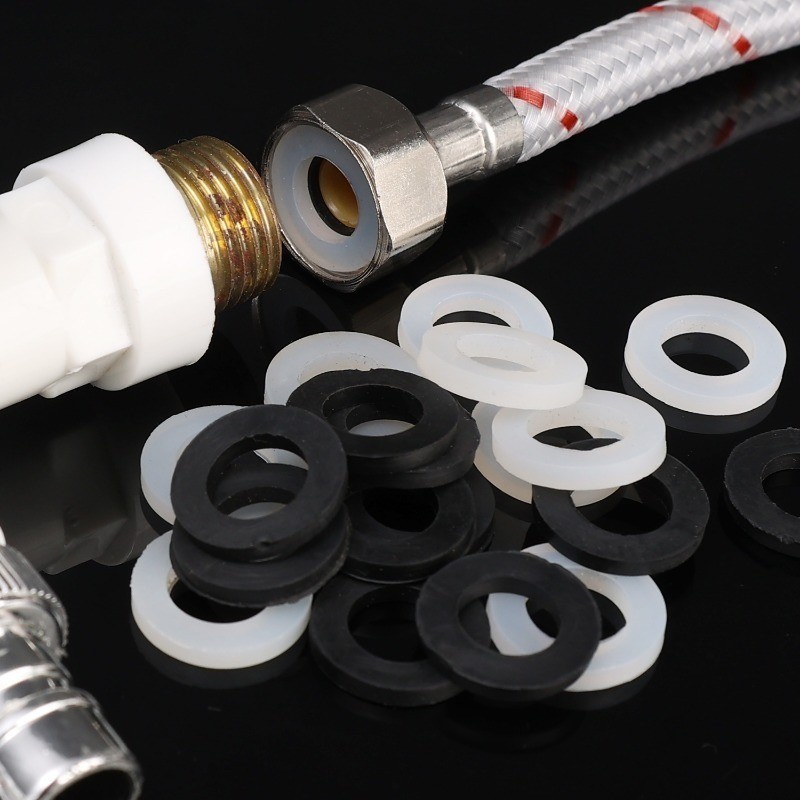 Gioăng Niêm Phong Vòi 4 "- Gioăng Chặn Rò Rỉ - Máy Giặt Giao Diện Ống Nước - Miếng Đệm Phẳng Vòng O - Phụ Kiện Sửa Chữa Hệ Thống Nước - Dành Cho Bộ Chia Ống, Đầu Tắm