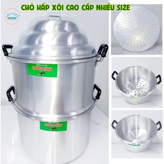 Chõ hấp xôi, đồ xôi nhôm Trường Thành đủ size - Trường An VN