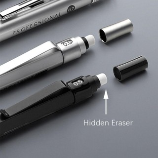 [Giao hàng từ Việt Nam] Bút chì cơ OAKANDME, Bút chì tự động 0,3 / 0,5 / 0,7 / 0,9 / 2.0mm bằng kim loại, Văn phòng phẩm chuyên nghiệp Tranh nghệ thuật phác thảo trọng lực thấp