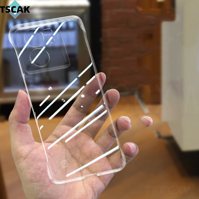 Ốp Điện Thoại Nhựa Cứng Trong Suốt Không Viền Cho redmi k60 k50 ultra k60 k50 pro k40s
