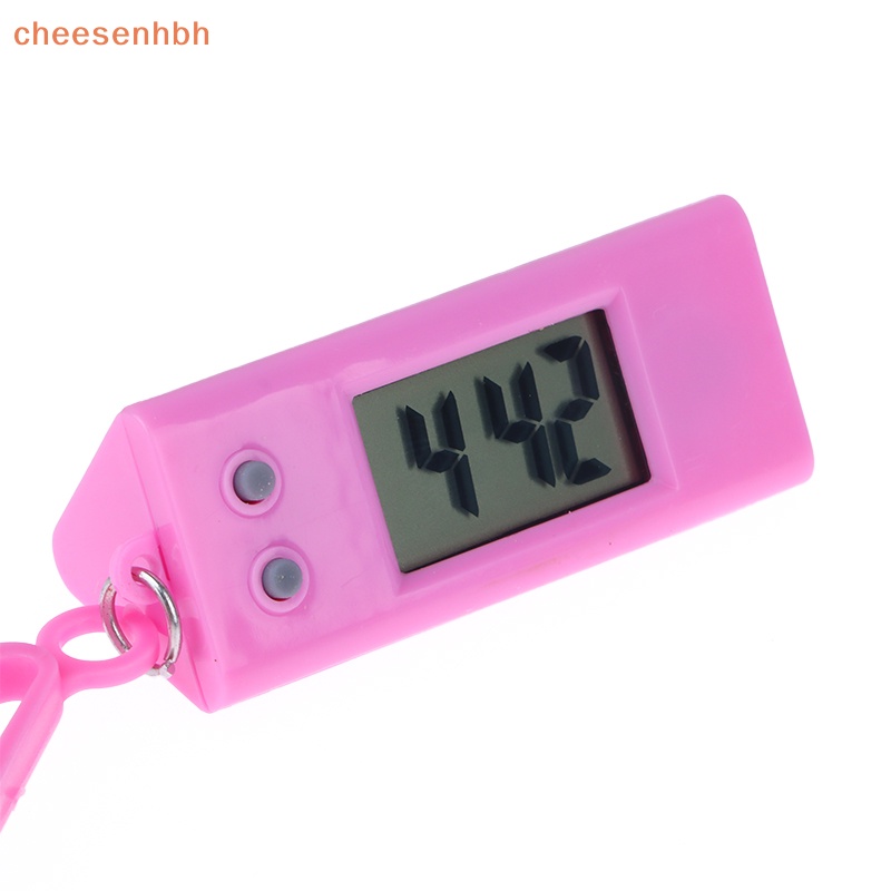 Cheehbh Đồng hồ kỹ thuật số tam giác điện tử Hiển thị thời gian Quà tặng cho nam và nữ Học sinh Đồng hồ thi Móc khóa VN