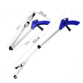 YONDR Có Thể Gập Lại Reacher Grabber Tool, Cánh Tay Dài 83CM Móng Vuốt Thùng Rác, Dụng Cụ Kẹp Mở Rộng Có Thể Gập Lại Bằng Kính Thiên Văn Di Động Tại Nhà