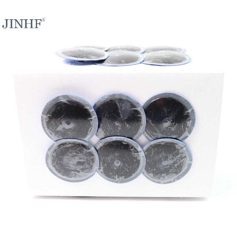 Jinhf Miếng Thép Vá Lốp Xe Hơi 6mm Hình Nấm