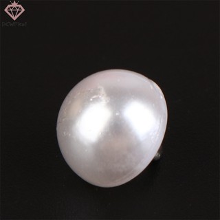 [PCWKKef] 10 Cái 10mm / 12mm Nấm Giả Nhựa Áo Sơ Mi Hình Bán Nguyệt Ngọc Trai Nút Chân Cho Quần Áo May Trang Trí DIY Mới