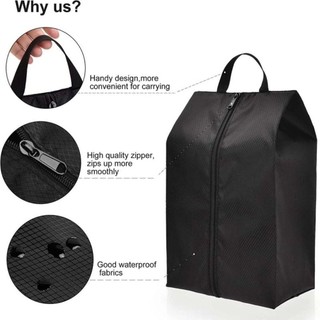 Túi Đựng Giày FURNICLICK, Túi Bảo Quản Giày Polyester 6 Màu, Di Động Đa Năng Dung Tích Lớn Giày Chống Thấm Nước Người Tổ Chức Chuyến Đi Công Sở