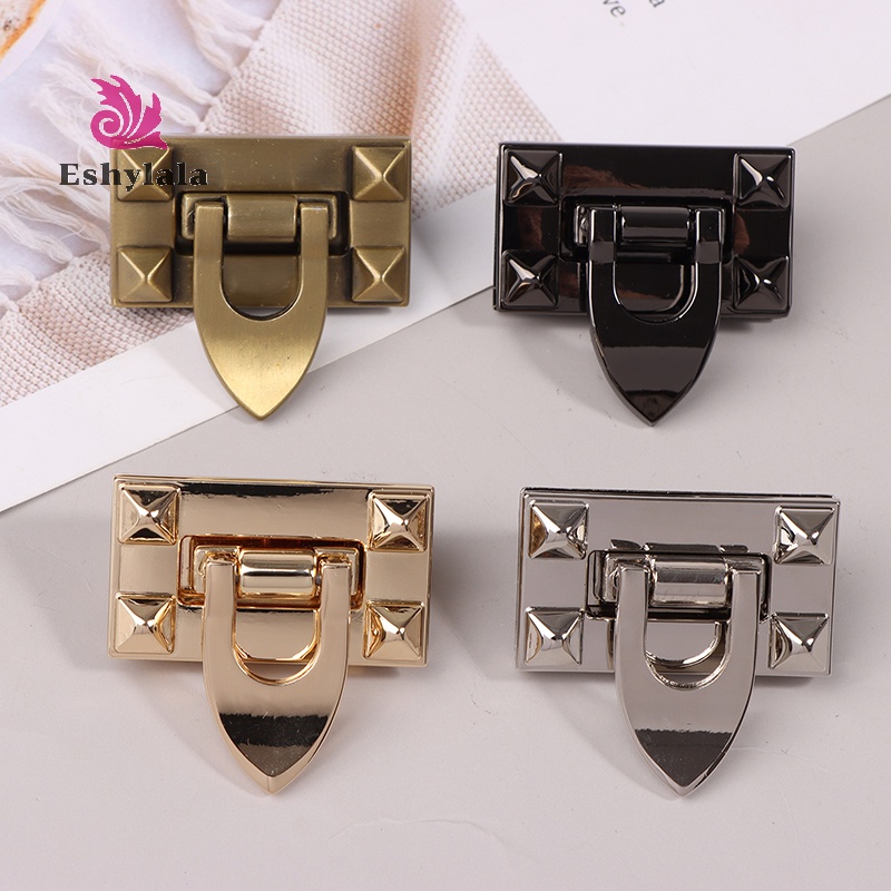 1Pc 4CM Kim Loại Xoay Khóa Xoắn Cho DIY Nữ Túi Xách Túi Ví Phần Cứng Đóng Khóa Túi Phụ Kiện [MỚI]