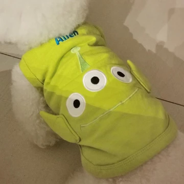 Teddy Bichon Thoáng Khí Mèo Quần Áo Mùa Hè Chó Quần Áo Thú Cưng Quần Áo Hoạt Hình Chó Áo Quần Áo Mỏng Phong Cách