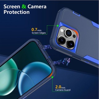Ôp Điện Thoại Cứng Màu Tím Chống Sốc 2 Trong 1 Cho moto g stylus edge plus 2022 g 5g 2023 power 2023 Ốp