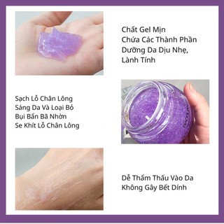 Gel Tía Tô Dưỡng Ẩm TrắngDa Loại Bỏ Bụi Bẩn Bã Nhờn Ngăn Ngừa Mụn Tẩy Đi Mọi Loại Da Chết 120g