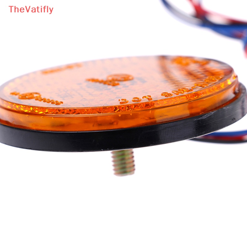 1 Đèn Phanh 24 Bóng led Hình Tròn Gắn Đuôi Xe Hơi / Xe Máy