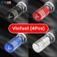 Bộ 4 Nắp Van Xe Hơi In laser Cho vinfast fadil Vfd e34 7 8 9 vf8 vf9 lux a sa 2.0 Hình Trụ