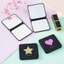 Gương trang điểm EBINLANDS, Gương mỹ phẩm bỏ túi nhỏ gọn di động, Gương cầm tay du lịch hai mặt vuông Mini