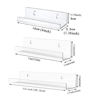 [Vận chuyển nhanh] Kệ CD HAVENLYCO, Giá đỡ hiển thị bản ghi Acrylic treo tường, Giá đỡ bản ghi Vinyl 4 / 7 / 12 inch