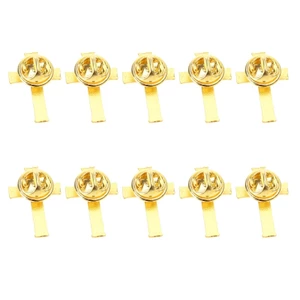 XGB 10 Miếng Độc Đáo Chữ Thập Pin Quần Áo Phụ Kiện Trang Sức Mắt Bắt Xòe Chân Hoàn Hảo Cho Nữ Cô Gái