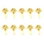 XGB 10 Miếng Độc Đáo Chữ Thập Pin Quần Áo Phụ Kiện Trang Sức Mắt Bắt Xòe Chân Hoàn Hảo Cho Nữ Cô Gái