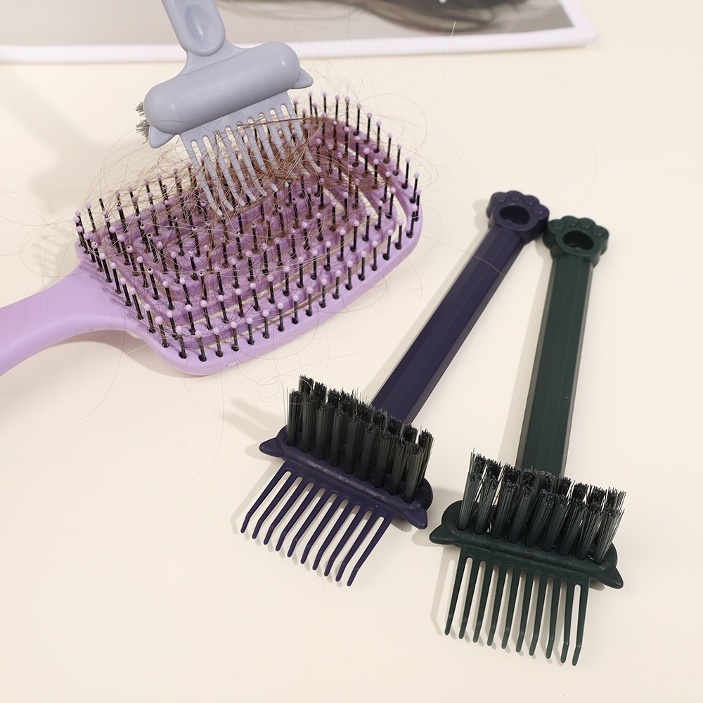 Lược Chải Tóc Mini 2 Trong 1 Có Túi Khí Và Đầu Chải Tiện Dụng Cho Salon / Nhà Ở