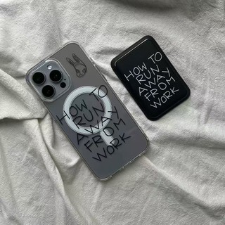 Cặp Đôi Màu Đen Ví Acrylic Vỏ Thích Hợp Cho Iphone 11promax 16pro 16promax X XR XSMAX 12 13 14 15 pro max Vỏ Nữ 14promax 15plus