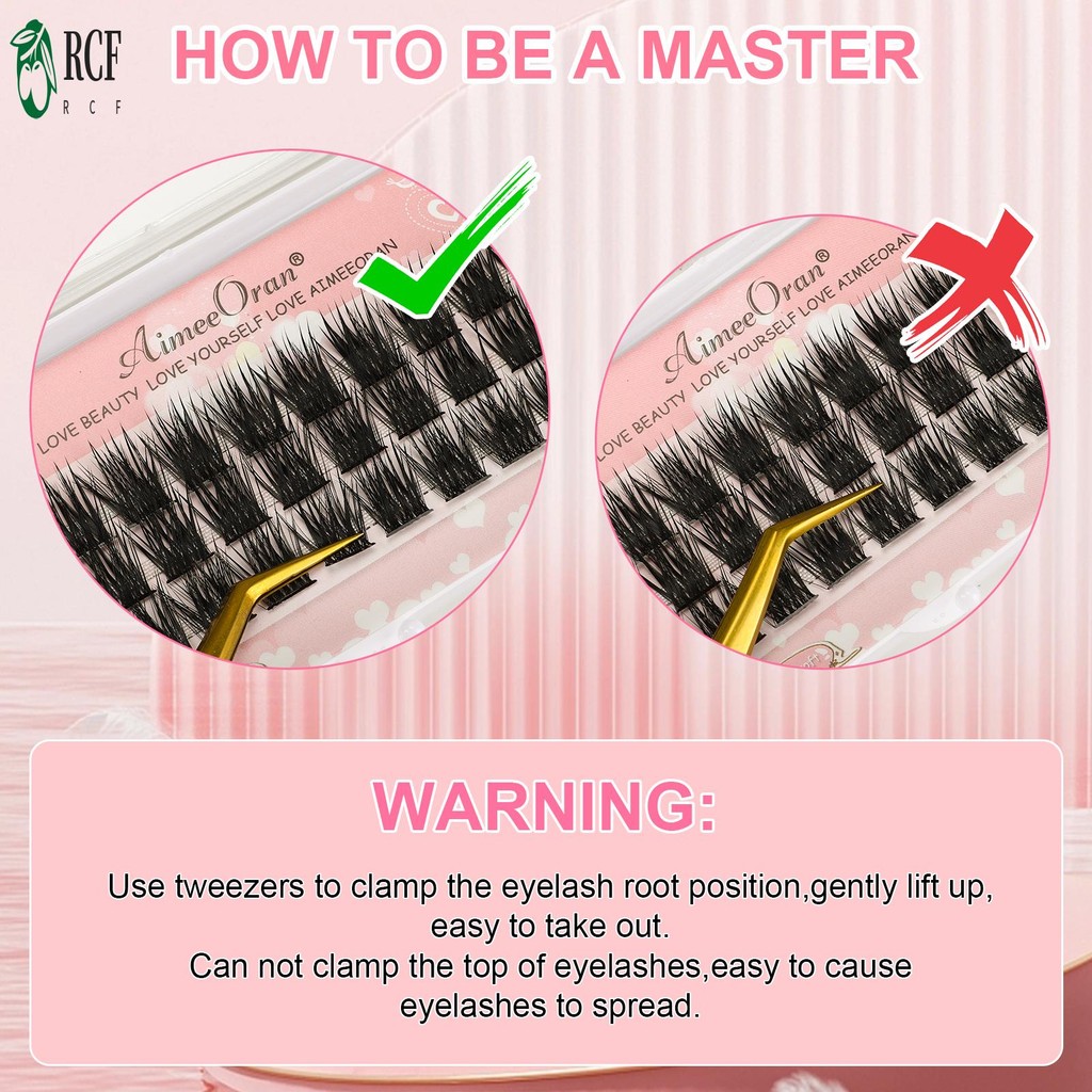 Nối mi C Curl Contact Lens Thân thiện với cụm mi Kéo dài Wisps
