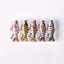 Mồi Bionic, Mắt Sống Động Như Thật Bass Crankbaits 6 Đoạn Mồi Câu Cá, Mini 5 Đoạn Artifici Cứng Nhựa Quay
