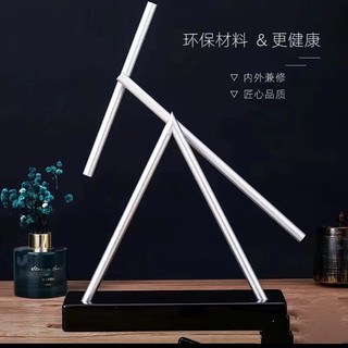 Hỗn loạn Con lắc Chuyển động vĩnh viễn Máy tiện Người sắt Cùng phong cách Newton Con lắc Bóng Đồ trang trí sáng tạo Kinh doanh Trang trí nhà cửa Đế gỗ thật