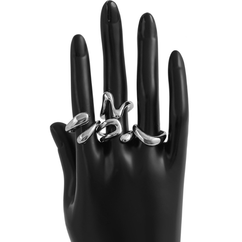 VIC Đa Năng Gothic Phong Cách Chắp Vá Hình Nhẫn Trang Trí Cho Nam Nữ - Trang Sức Hợp Thời Trang Quà Tặng Đặc Biệt Hàng Ngày