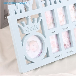 Unewtyu Khung Ảnh Lưu Giữ Kỷ Niệm 12 Tháng Cho Bé vn